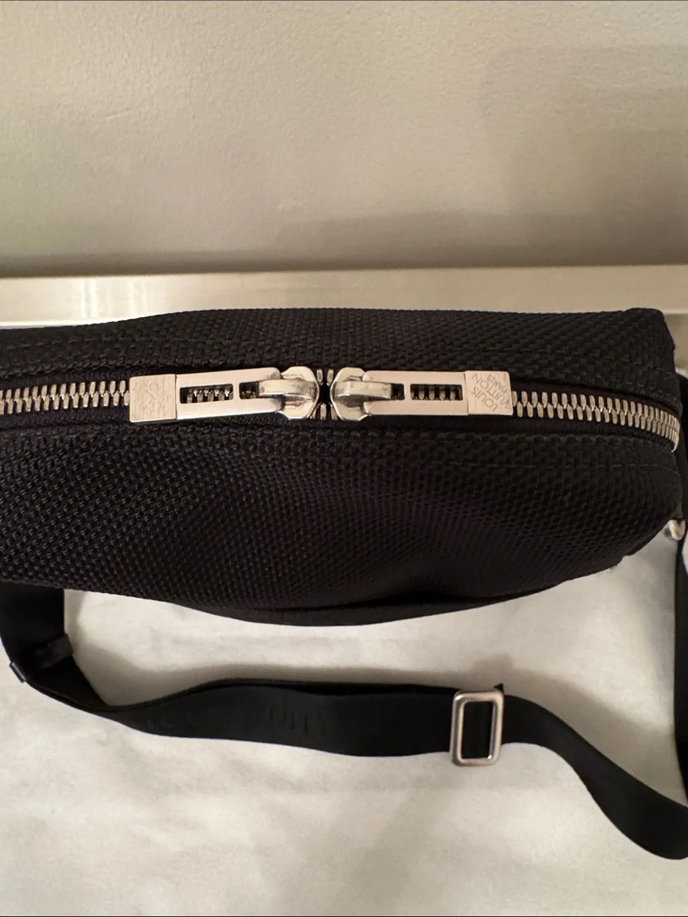 Louis Vuitton Damier Geant Citadan NM Shoulder Bag Black